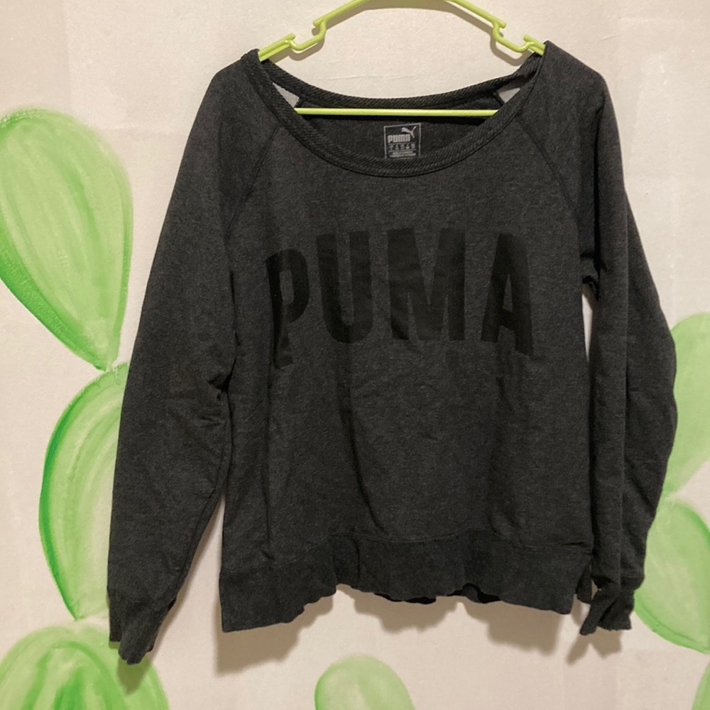 Puma slightly off shoulder sweater